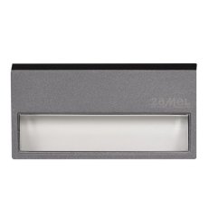 Zamel TYP 12-111-32 Světlo LED SONA, na omítku, 14Vss, IP44, GRAFIT, TEPLÁ BÍLÁ