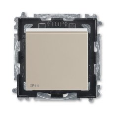 ABB Levit Přepínač střídavý s krytem řaz. 6 IP44 macchiato/bílá 3559H-A06940 18