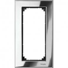 Merten Rámeček 2násobný M-Elegance Chrom SCHNEIDER MTN403839