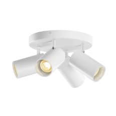 ASTO TUBE, stropní přisazené svítidlo, válcové, max. 4x 10 W, bílé SLV 1006430