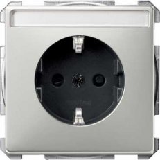 Schneider MTN2302-4146 Zásuvka 250V/16A s bočními zemnícími kontakty