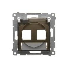DKP2B.01/46A Dvojitá plochá krytka IP44
