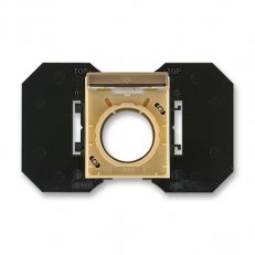 Zásuvka centrálního vysávání 5530E-A67107 25 kávová/led. opálová Element ABB