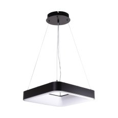ZULU HZD60-B černé hranaté závěsné TRIAK CCT LED svítidlo T-LED 105552