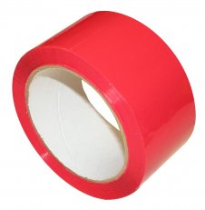 Páska lepící červená, 19mmx10m