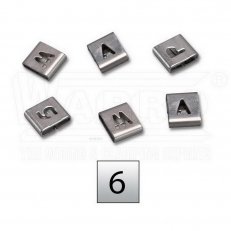 WAPROWR1-6-9 nerezový popisovací systémWapro Easy Read-znak