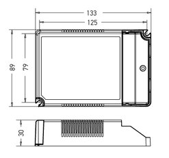DRIVER DIMABIL CC 100-240V AC, 10-54V, 2