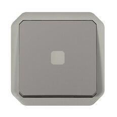 NOVÉ PLEXO IP55 ČASOVÝ SPÍNAČ ŠEDÝ POUZE PŘÍSTROJ LEGRAND 069504L