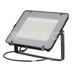 LED reflektor V-TAC 200W SLIM Black Body 6400K 120LM/W VT-206