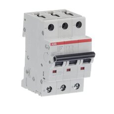 Jistič ABB S203M-K6UC, 3P, 6A, char. K, DC: 220/440V DC, AC: 253/440V