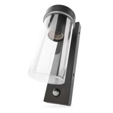 LED zahradní nástěnné svítidlo s čidlem soumraku ZALA 12,8x8x27 cm 1xE27 15W