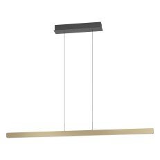 Závěsné svítidlo CIGGIANO LED-CCT 30W IP20 hnědá EGLO 390499