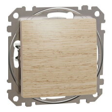 Tlačítko 1/0, Bříza,Sedna Design/Elements SCHNEIDER SDD180111U