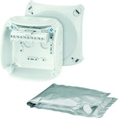Kabelova rozvodka 1,5-4 mm2, 3f, 6 mm2 1f, 5pol., šedá HENSEL WP 0404 G