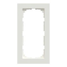 Rámeček Merten M-Pure, dvojnásobný, polar white, lesklý plast MEG4025-3619