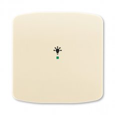 ABB Tango Kryt 1násobný symbol osvětlení slonová kost 6220A-A01001 C