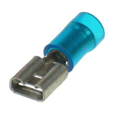 Objímka plochá poloizolovaná, 1,5-2,5mm2/4,8x0,8mm PA (BF-F408/PA) OPP 2,5-48/PA