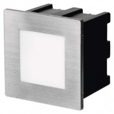 LED orientační vestavné svítidlo AMAL 80x80, 1,5W teplá bílá,IP65 EMOS ZC0109