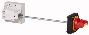 Eaton 266653 Ovl.rukojeť, boční mont.levá, červená, sada, NZM1 NZM1-XSR-L