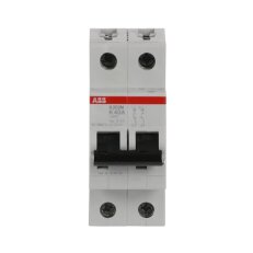 S202M-K40 2F jistič 40 A char. K 10kA ABB 2CDS272001R0557