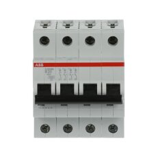 S204M-B20 4 fázový jistič 20 A char. B 10kA ABB 2CDS274001R0205