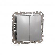 Sedna D/E Přepínač sériový řazení 5, Aluminium SCHNEIDER SDD113105