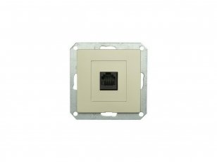 Zásuvka telefonní 4 pin PREMIUM 1 PH 4pin M-P GREENLUX GXKP246