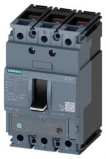 Jistič 3VA11, 100A 55kA/415,, Ir 70÷100A,Ii (5÷10)x In, 3P přední přívod