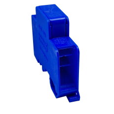 Distribuční blok DTB 35/6x6 modrý ELEKTRO BEČOV UB356.12