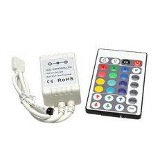 LED IR RGB controller DC12V 3x2A+28 tlač