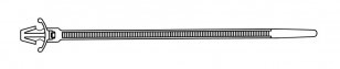 VPDO 2,5x110 Vázací páska přírodní do otvoru 2,5x110mm