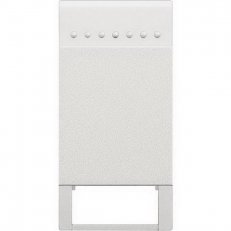 BTICINO LIVINGLIGHT KRYTKA PRO PODSVĚTLENÝ SYMBOL BÍLÁ N4915TN