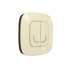 Valena Allure with Netatmo dvojitý bezdrátový spínač pro světla,  béžová