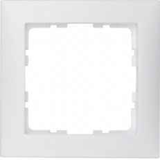 Rámeček, 1-násobný, S.1, bílá mat BERKER 10119909