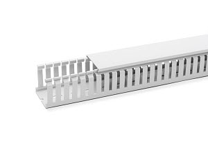 OBO HFVDK 10040 lgr Propojovací kanál LK4H bezhalogenový 100x40x2000 světle šedá