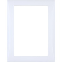Obzor Elegant DSE 00-00000-820101 Rámeček dvojzásuvky Sněhově bílá/Sněhově bílá