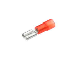 Izolovaný konektor Cu 0,5-1/4,8x0,8 mm, červený (100 ks) CIMCO 180256