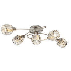 Stropní svítidlo KRIS nikl 5xE14, max. 40W 230V GLOBO 54356-5