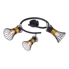 Stropní svítidlo PURRA černá 3xE14, max. 40W 230V GLOBO 54814-3