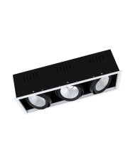 LEDVANCE SPOT MULTI 3x30W 4000K FL WT/BK