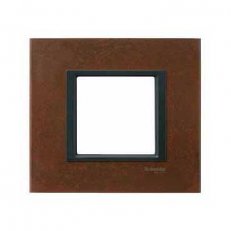 Schneider MGU68.002.7A3 Krycí rámeček Class jednonásobný, Corten Steel Oxyde