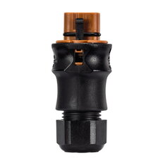vidlice na kabel gesis RST, 5-pól, průchodka 6-10mm, šroubové svorky, hnědá