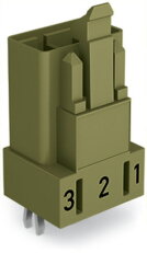 Konektor na desky plošných spojů, rovné, 3pól., světle zelená WAGO 890-873