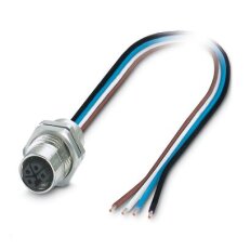 SACC-DSI-M12FSL-4CON-M16XL/0,5X Přístrojový konektor zezadu stěny 1238566