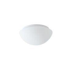 Přisazené svítidlo se skleněným stínidlem OSMONT AURA 6 7W IP44 E27 bílá
