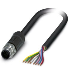 SAC-8P-M12MS/10,0-28X OD Kabel senzoru/aktoru 1407273