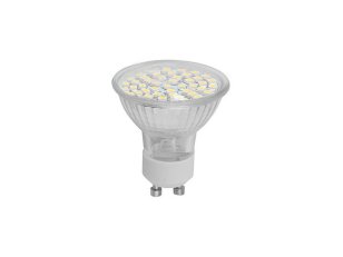 SMD 48LED světelný zdroj 230V 2,5W, GU10 - teplá bílá LEDMED LM65108001