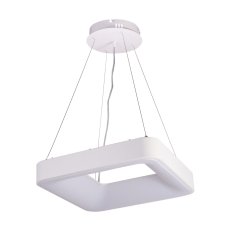ZULU HZD60-W bílé hranaté závěsné TRIAK CCT LED svítidlo T-LED 105553