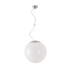 Závěsné LED svítidlo s plastovým stínidlem OSMONT ISIS L3 PE 27W IP40 4K nerez