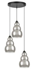 SALVATORE E27 3x 40W IP20 černá RABALUX 72213